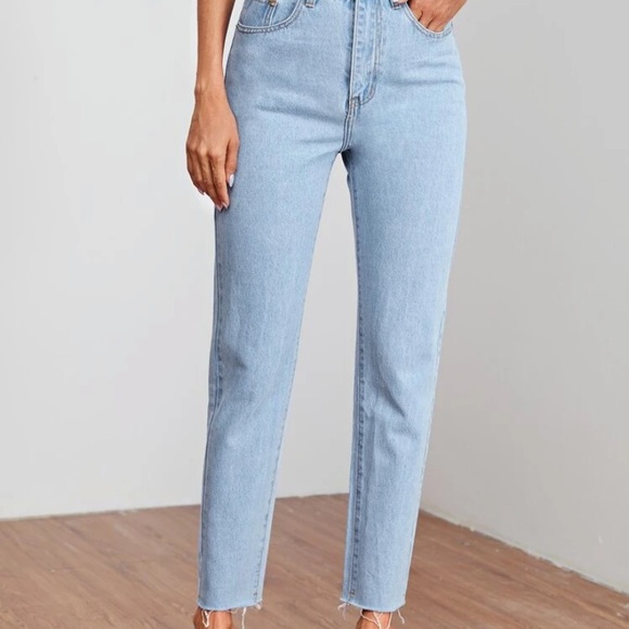 High Waisted Mom Jeans - Picture 1 of 5